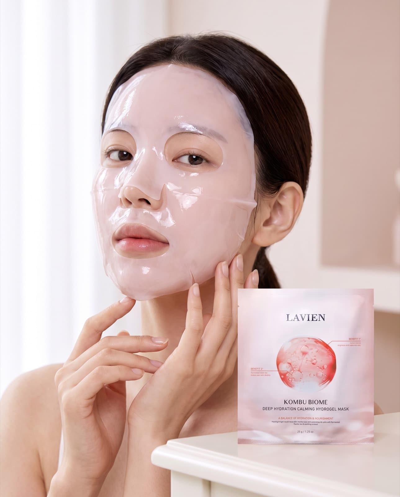 LAVIEN Kombu Biome Deep Hydration Hydrogel Mask, photo 3