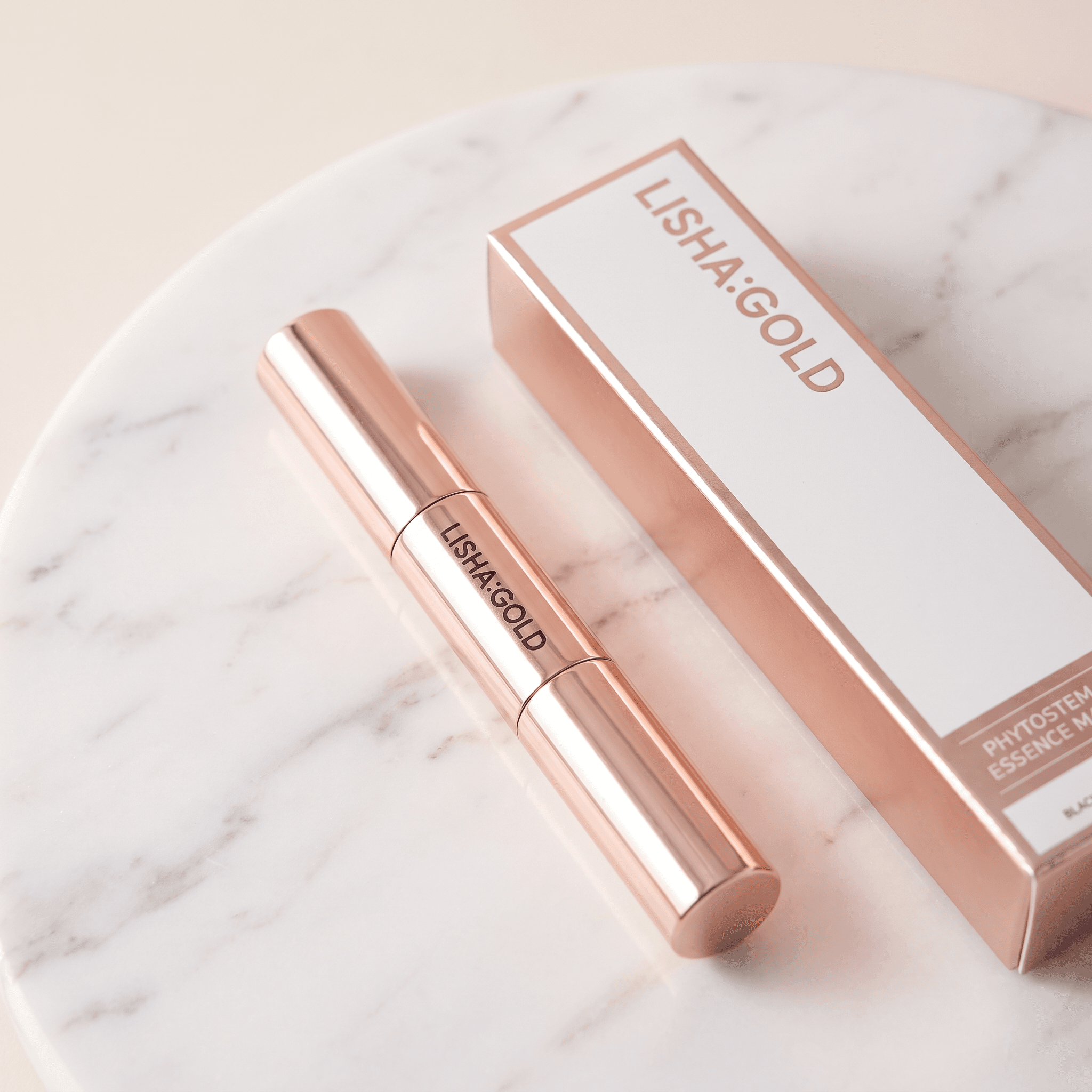 Lisha:Gold Phytostem Duo Essence Mascara