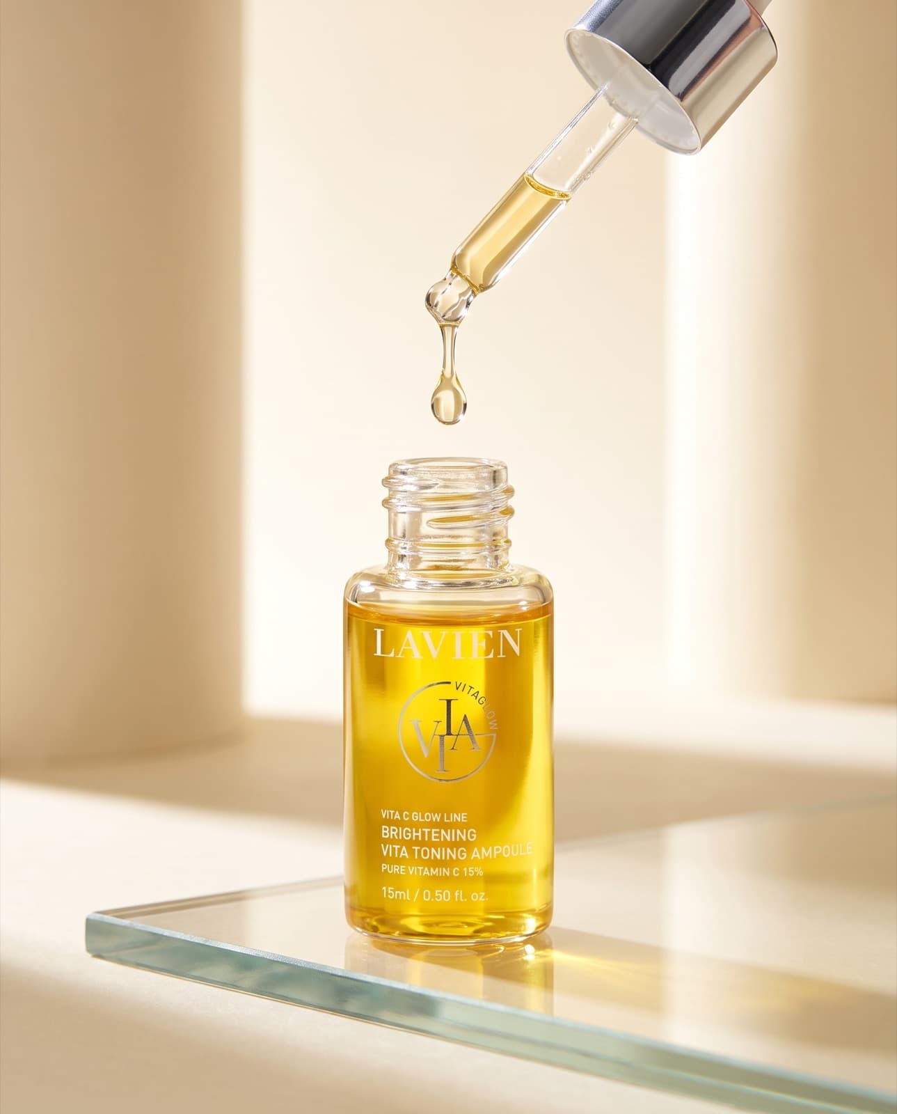 LAVIEN Vita C Glow Line Brightening Vita Toning Ampoule