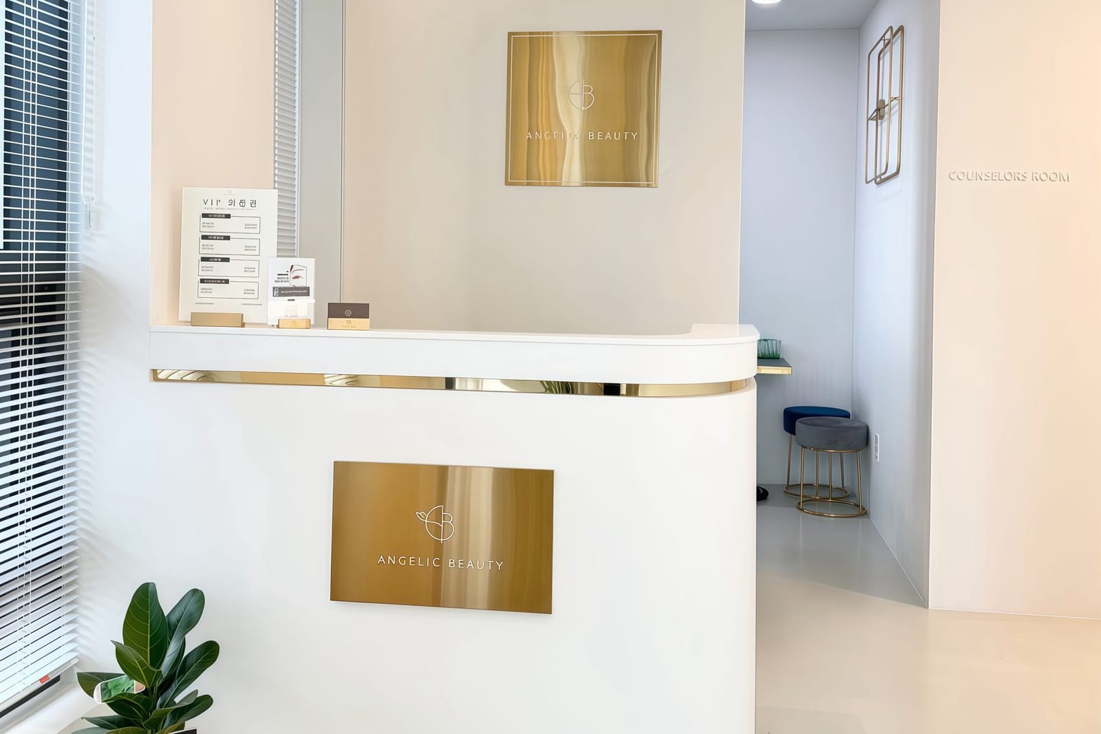Reception at the Jeju studio
